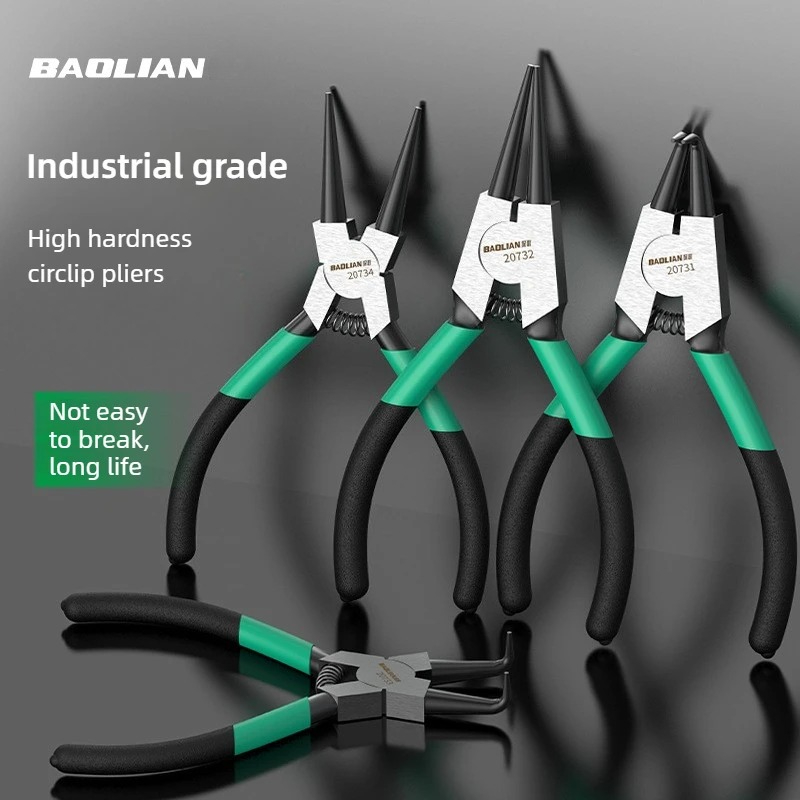 Snap Button Plier - MultiFunctional Dual Purpose Snap Ring Pliers
