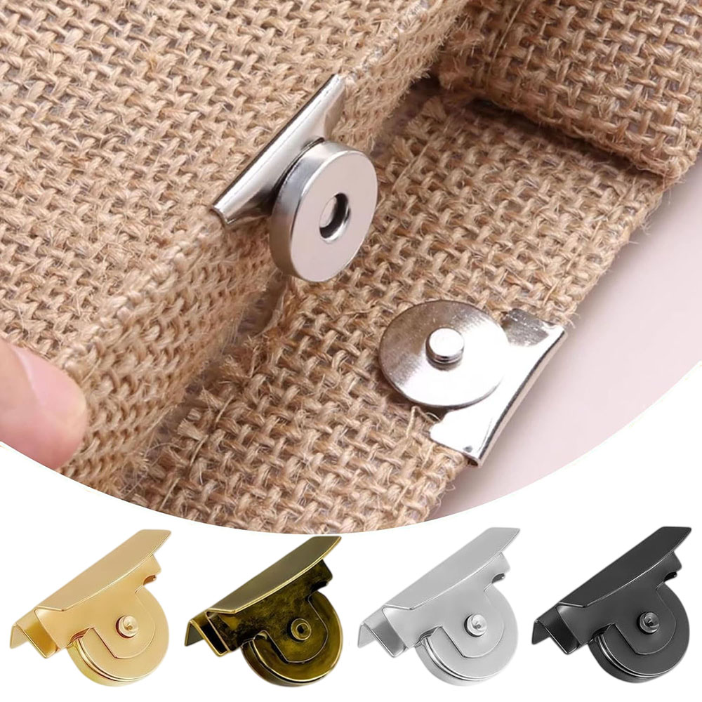 Button Hole Cutter - 12 Pairs 14mm Magnetic Snaps, No-Sewing