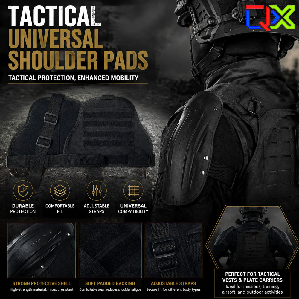QX Tactical König Shoulder Pad - đánh giá và giá Shoulder Pad Set In