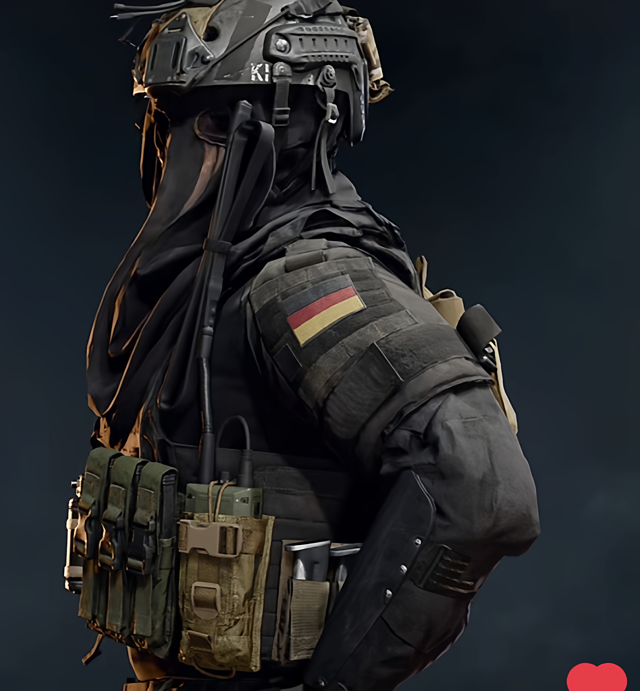 QX Tactical König Shoulder Pad - đánh giá và giá Shoulder Pad Set In