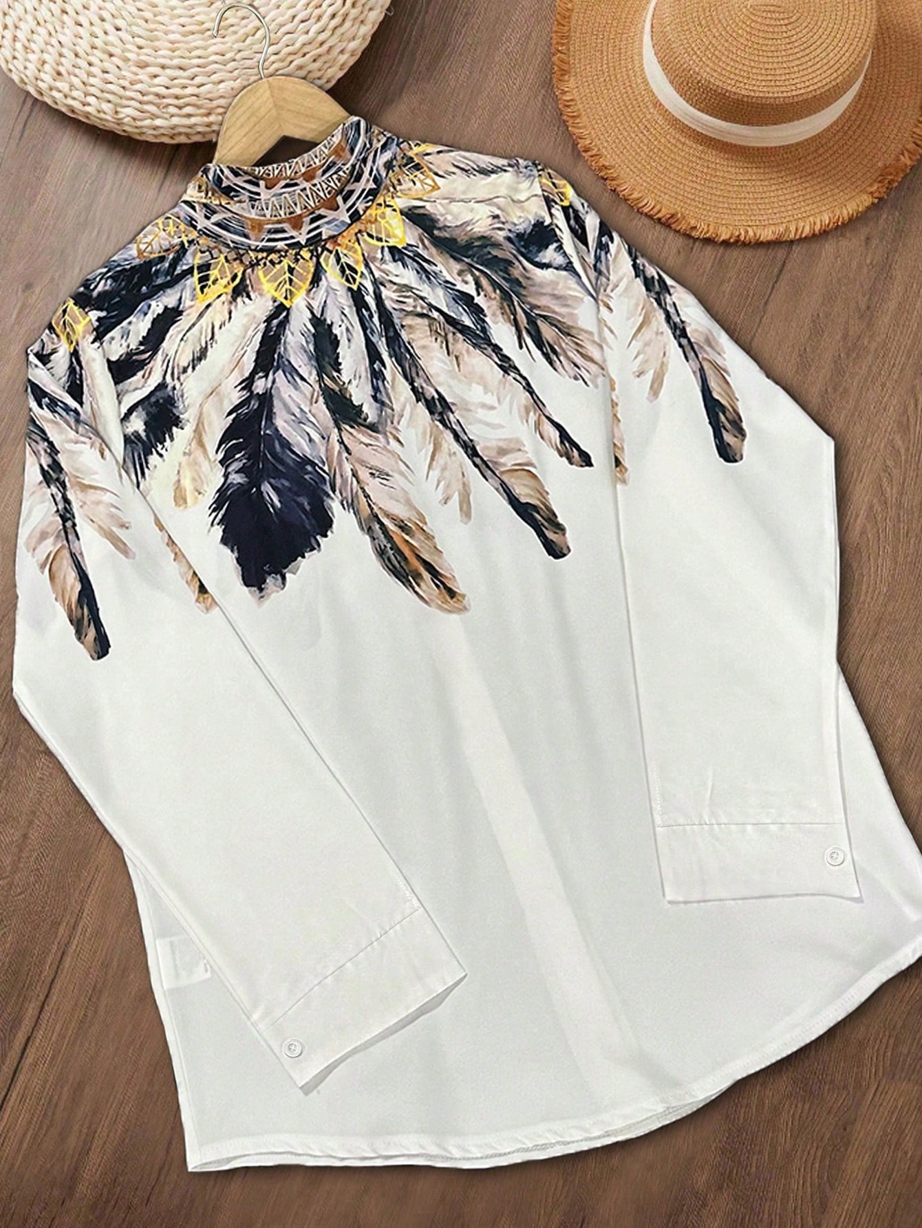 Women's Western ethnic print f - đánh giá và giá Sewing V