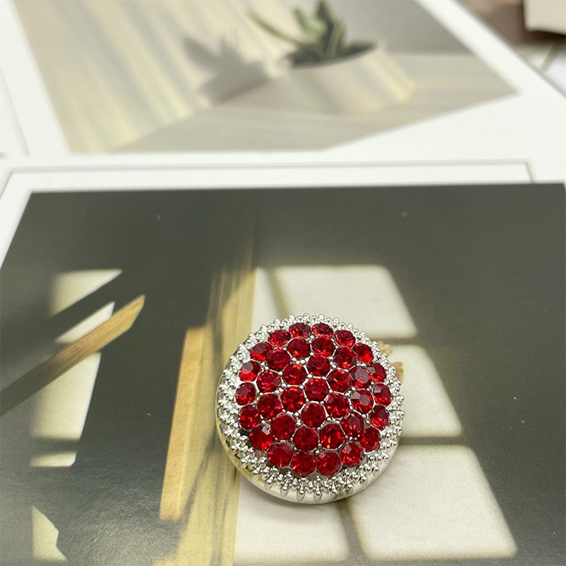 Luxcy Metal Rhinestone Button  - đánh giá và giá Button Hole Cutter