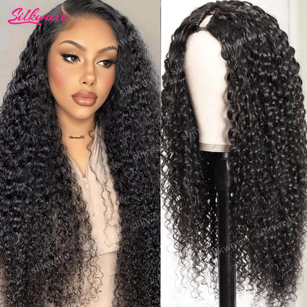 30 Inch Curly V Part Wig Human - đánh giá và giá Sewing V