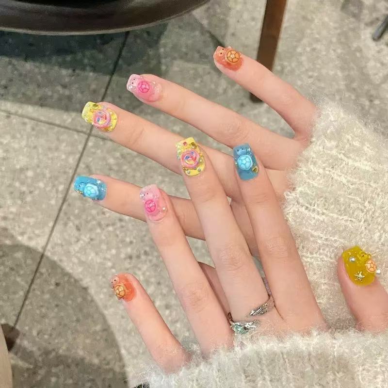 100 Mini Colorful Turtle Resin - đánh giá và giá Sewing Art