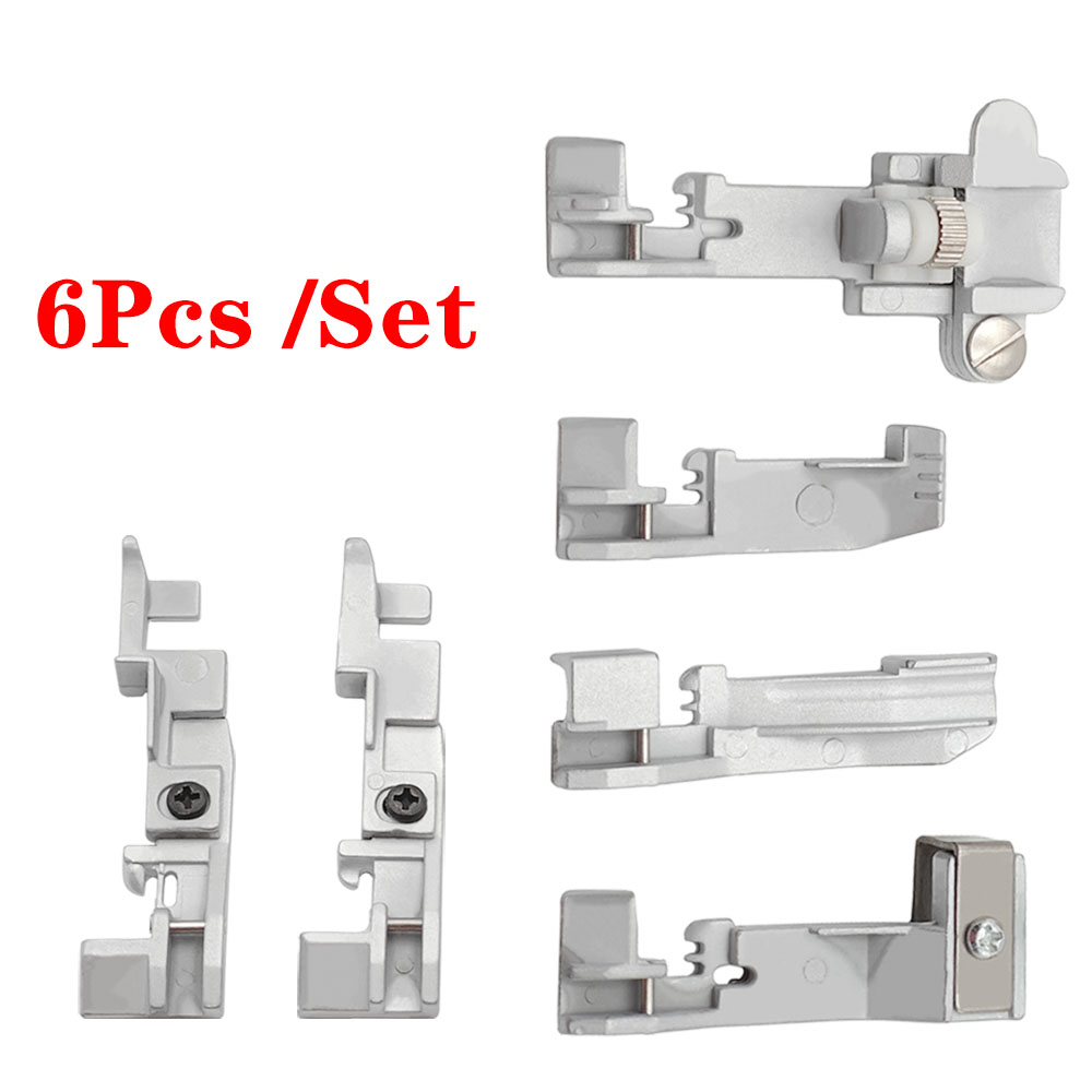6Pcs/Set Presser Foot For Sing - đánh giá và giá Sewing Gathering