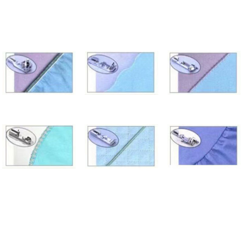 6Pcs/Set Presser Foot For Sing - đánh giá và giá Sewing Gathering