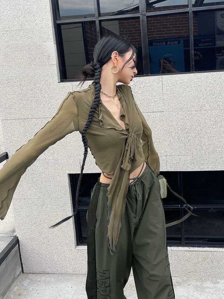 Long Flare Sleeve Blouses for  - đánh giá và giá Sewing V