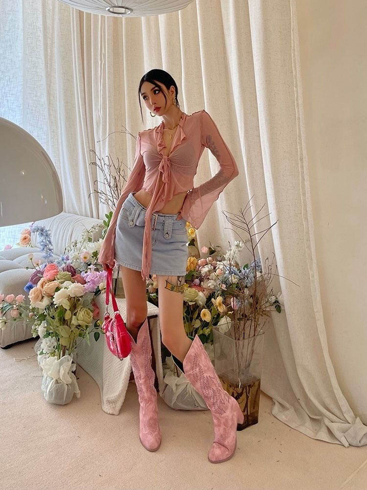 Long Flare Sleeve Blouses for  - đánh giá và giá Sewing V