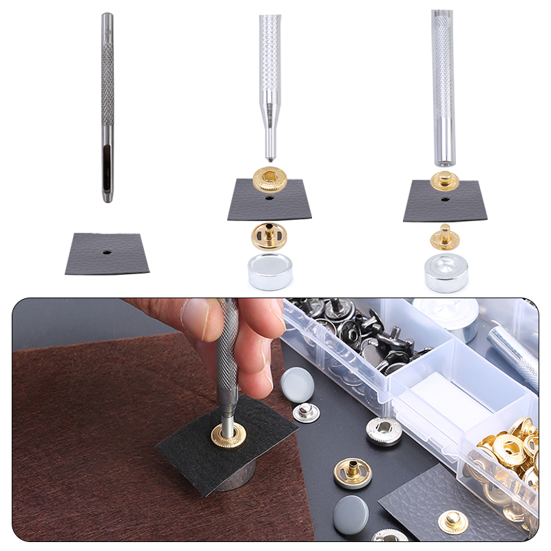 Da Snap Nút Khóa Kim Loại Khóa - đánh giá và giá Button Hole Cutter
