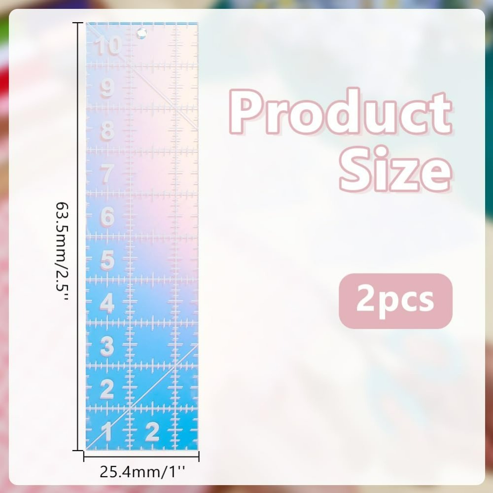 2pcs Quilting Acrylic Template - đánh giá và giá Textile Sewing Patterns