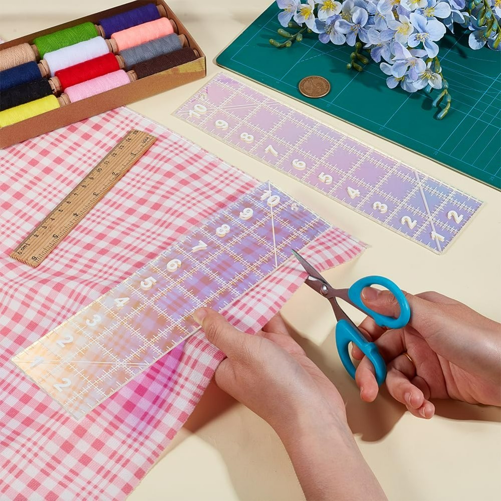 2pcs Quilting Acrylic Template - đánh giá và giá Textile Sewing Patterns
