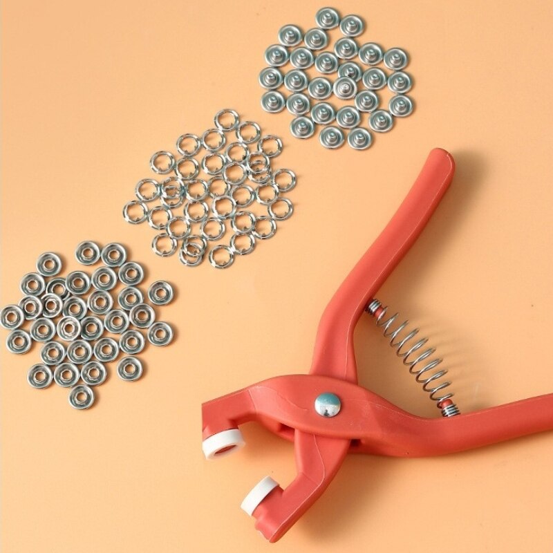 50 bộ 9.5mm năm hàm Khóa Kìm t - đánh giá và giá Snap Button Plier