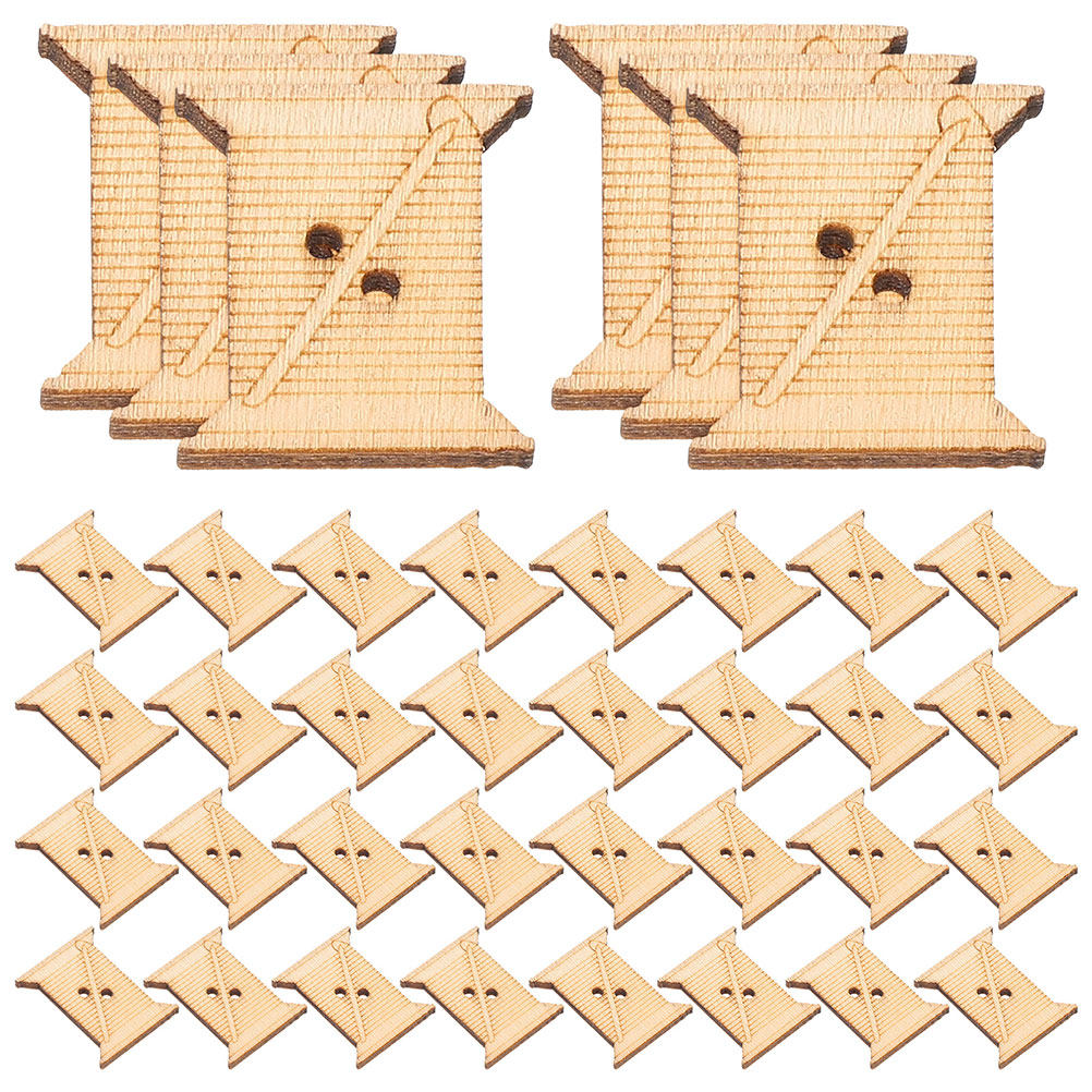 100Pcs Wooden Embroidery Floss - đánh giá và giá Sewing Art