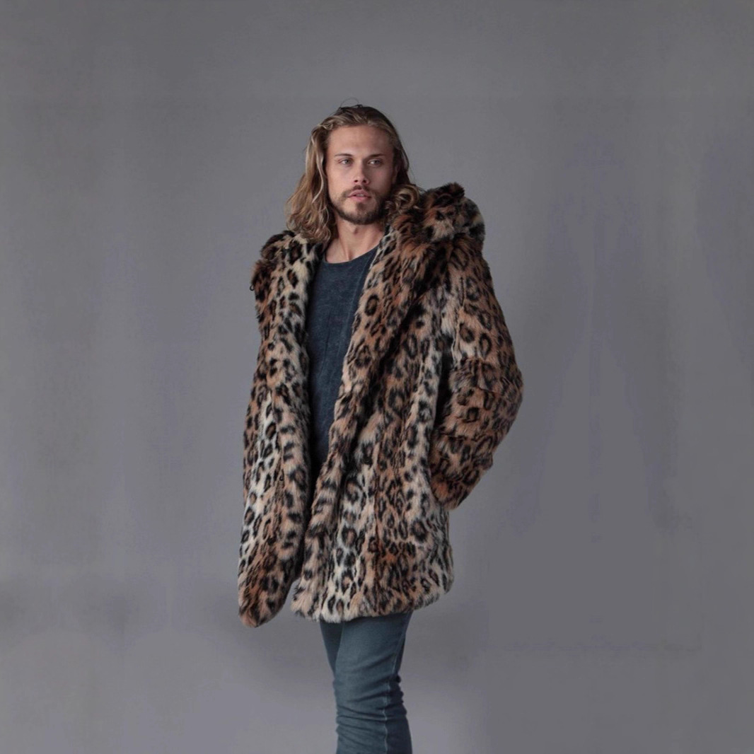 Men Faux Fur Jacket Winter Coa - đánh giá và giá Sewing V
