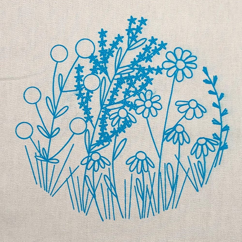Flower Pattern DIY Embroidery  - đánh giá và giá Textile Sewing Patterns