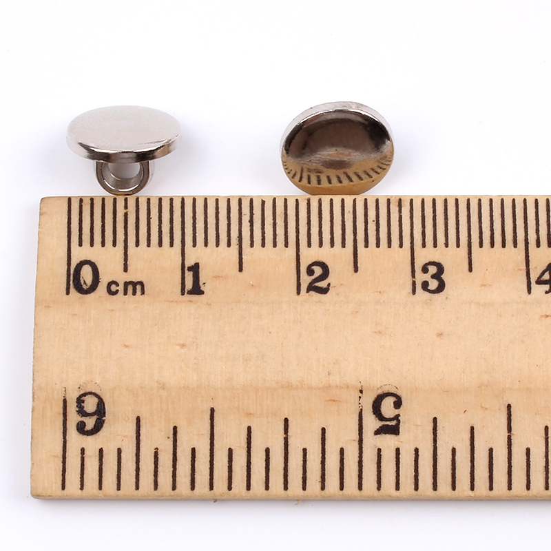 Bộ 100 11Mm Bạc Tròn Nút Áo Mà - đánh giá và giá Button Hole Cutter
