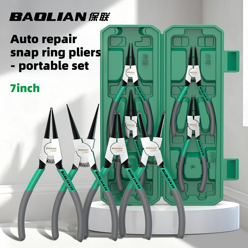 BAOLIAN Circlip Plier Set 7''  - đánh giá và giá Snap Button Plier