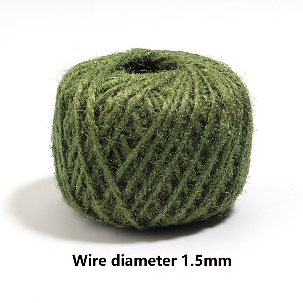 50Meter Natural Jute Ribbon Cr - đánh giá và giá Vintage Sewing Textile