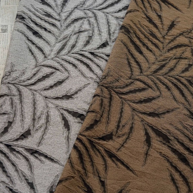Vintage 3D Embossed Palm Leaf  - đánh giá và giá Vintage Sewing Textile