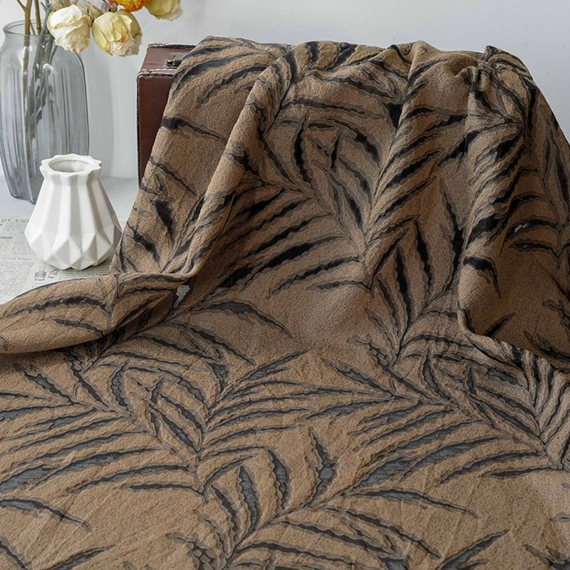 Vintage 3D Embossed Palm Leaf  - đánh giá và giá Vintage Sewing Textile