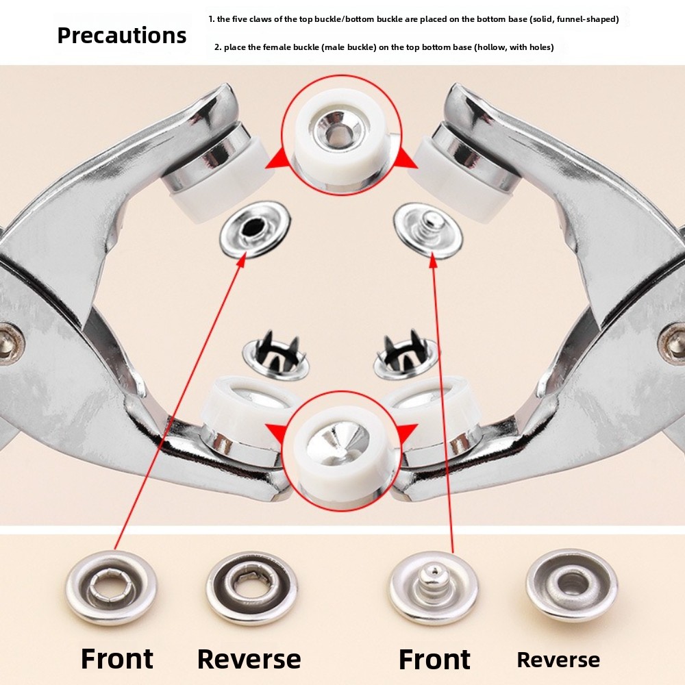 9.5mm-Claw-Snap-Buttons-Metal- - đánh giá và giá Snap Button Plier